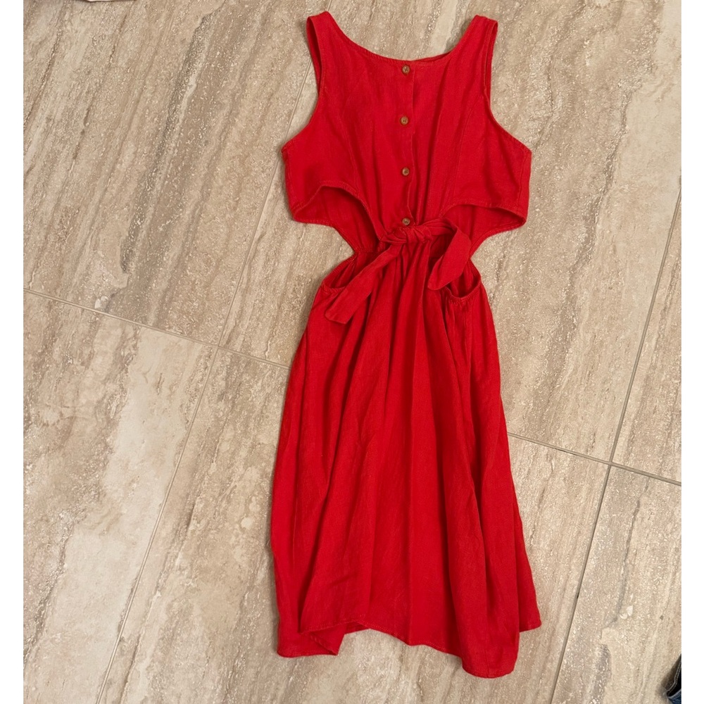 Kids red dress
